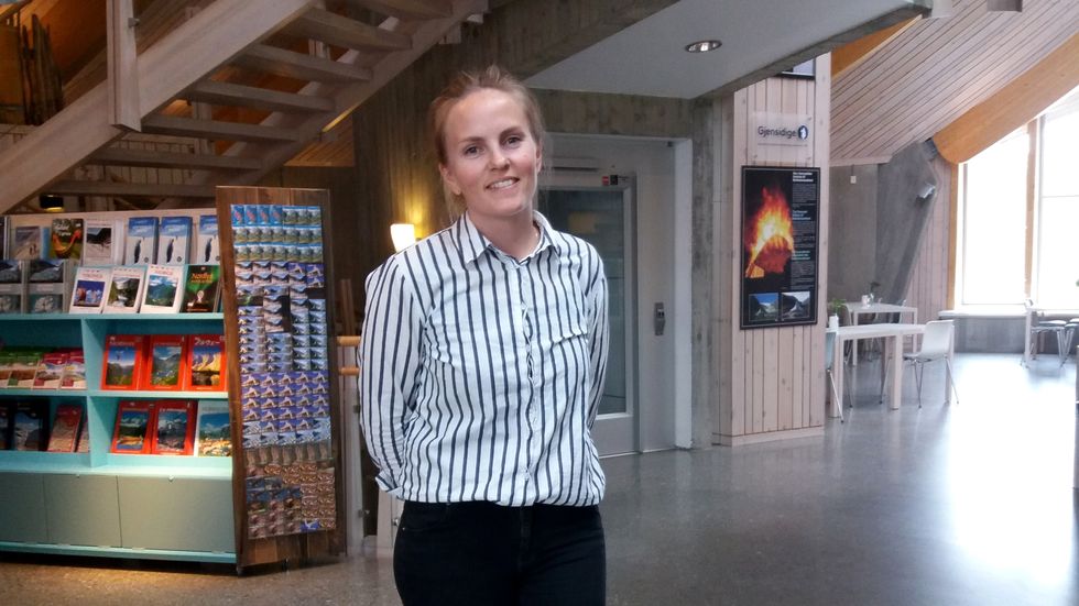 DAGLEG LEIAR: Åslaug Hansegård er ny dagleg leiar på Breheimssenteret.