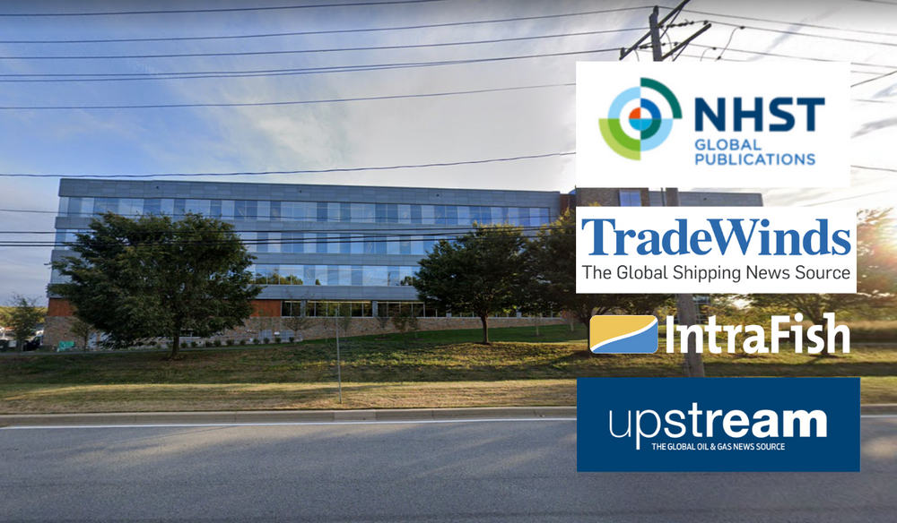 251 Little Falls Drive er hovudkontoret til CSC Global. Her er adressa NHST sine globale publikasjonar er registrert på. Innfelt er logoane til dei ulike selskapa.