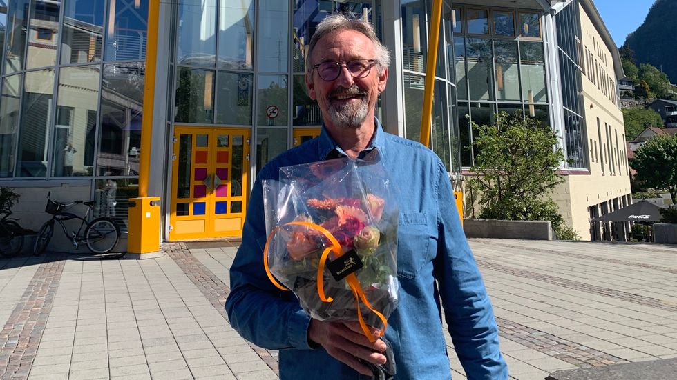 PENSJONIST: Etter førti år i kulturen går Dagfinn Rude Johannessen av med pensjon.