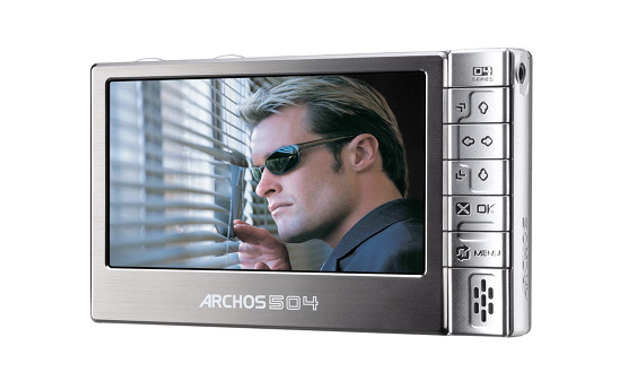 Archos 504 har en sylskarp skjerm