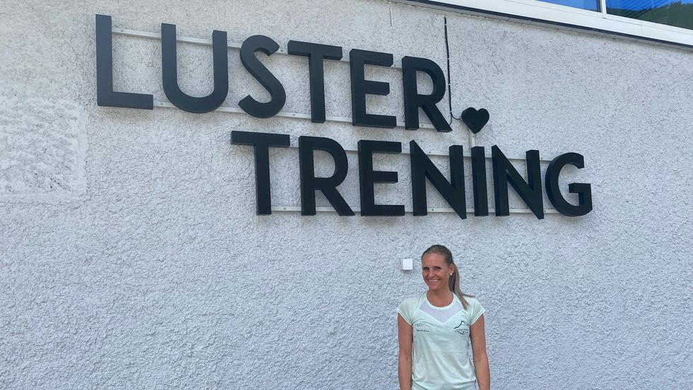 TRENINGSSENTER: Jori Skorve utanfor treningssenteret.