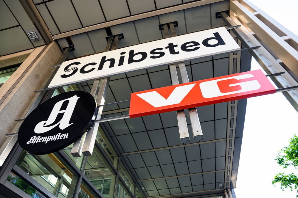 Schibsted-huset i Oslo, som blant annet huser Aftenposten og VG.