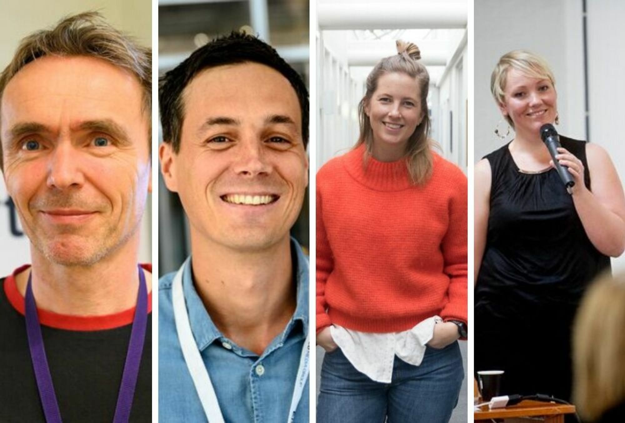 Frank Sivertsen i NRK Supernytt, Øyvind Brenne i VG, Marie Havnen i Firda og Liv-Jorunn Håker Ottosen i Sunnmørsposten.