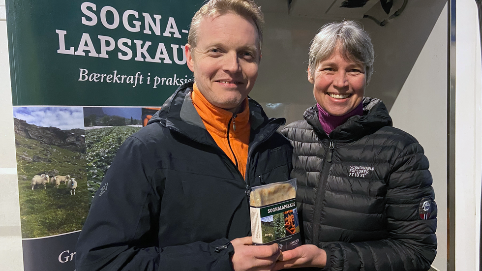 GIR IKKJE OPP: Trass konkursen, har ekteparet Odd og Kristine Ohnstad allereie byrja å sjå framover.
