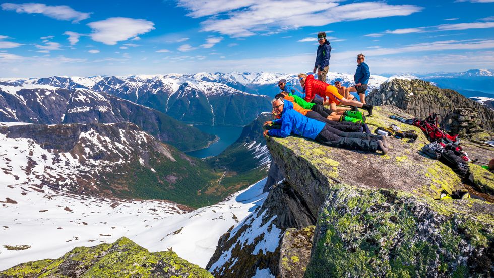 Keipen er Balestrands svar på Trolltunga, og stiprosjekta har gjort den tilgjengeleg for vanlege turgåarar.