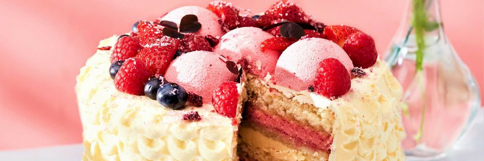 Skal du bake en festkake i sommer, gå for denne