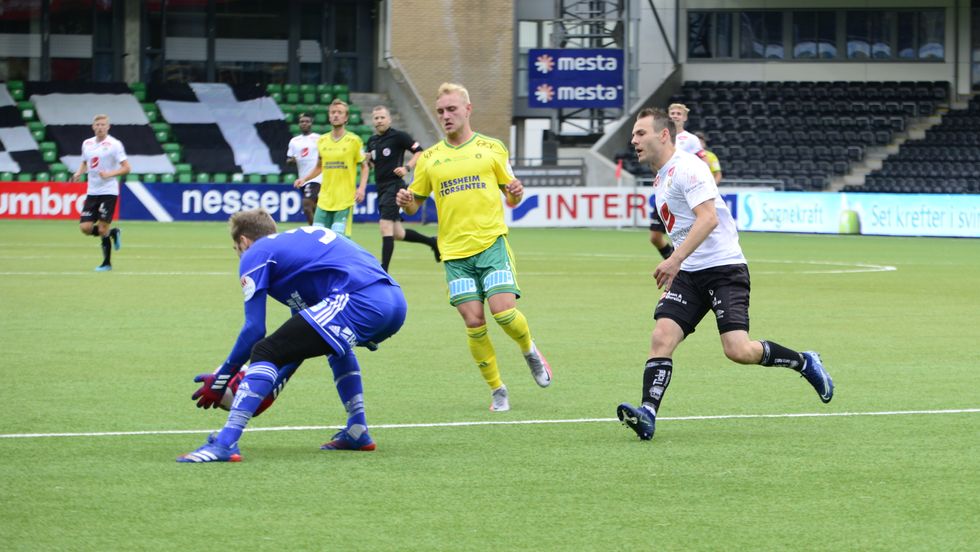 SKAPTE LITE: Som laget han spelar på har Endre Kupen hatt ein flott start på sesongen. Mot Grorud måndag var han uvanleg tannlaus.