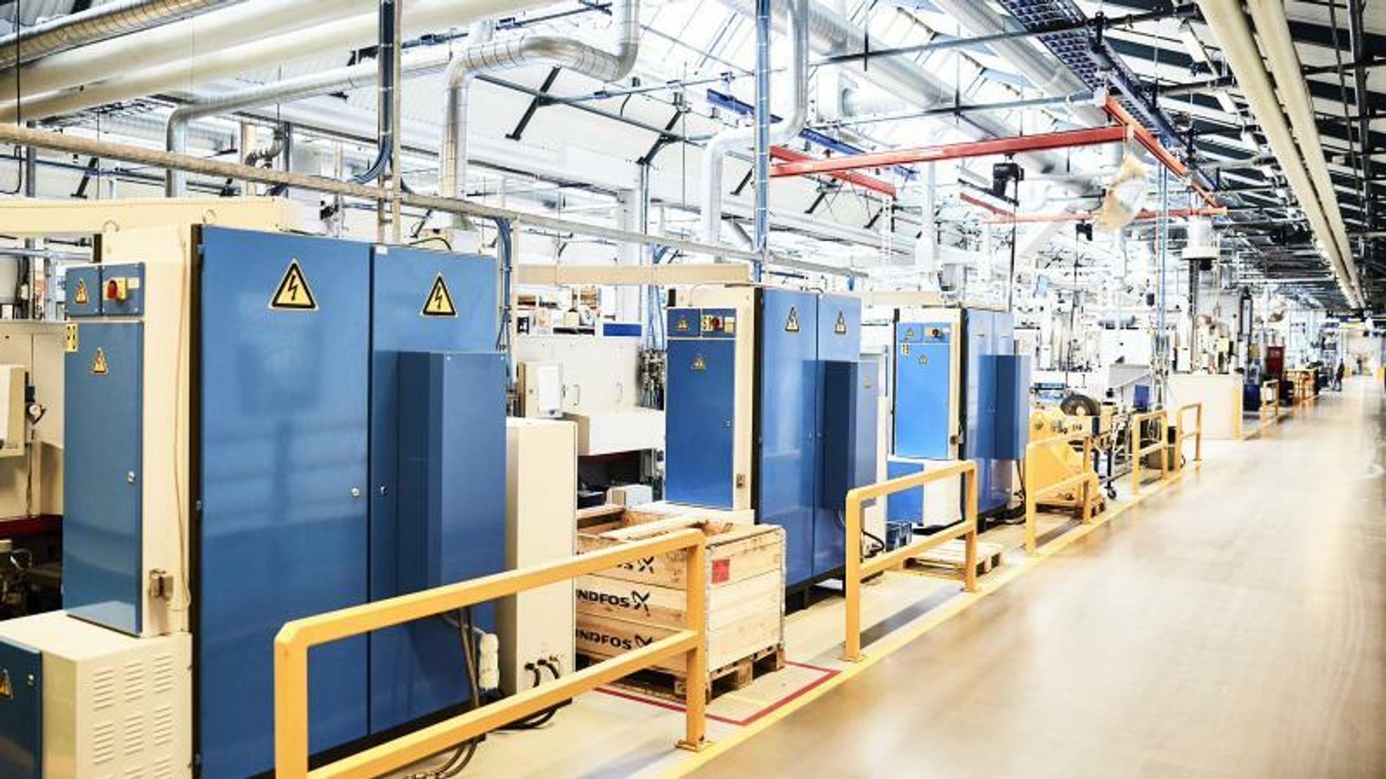 Tyske industribedrifter som Bosch, Siemens, og her Trumpf har i dag private lukkede 5G-nettverk på fabrikkene sine; helt utenom teleselskapene.