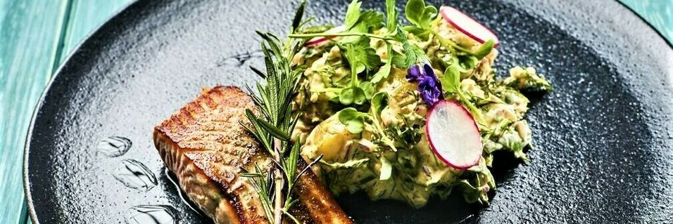 Slik kan også ørret serveres