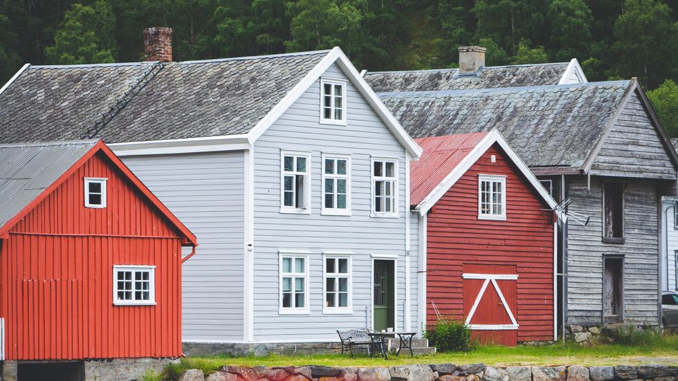 IKONISK: Deler av Løytnansbrygga på Gamle Lærdalsøryi.