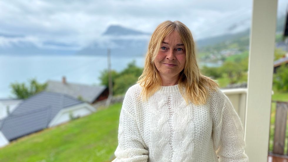 SOGNEFERIE: May Liss Torp trivest på Høyheimsvik hjå tante Brun.