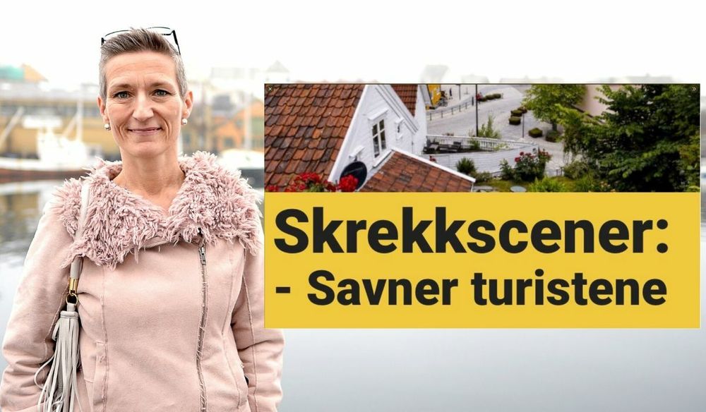 Suldalsposten-redaktør Esther Moe reagerte på Dagbladets oppslag (innfelt).