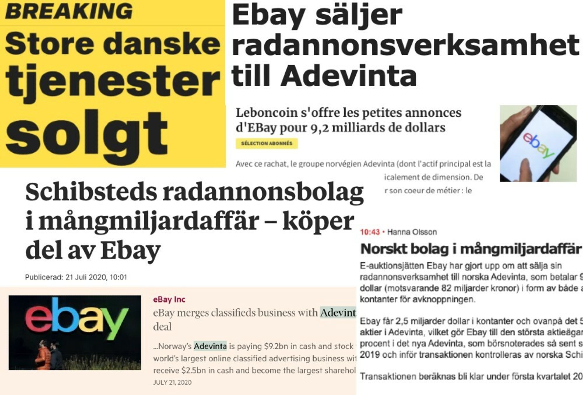 Oppkjøpet er blant annet blitt omtalt i amerikanske, franske, svenske, danske og tyske medier.