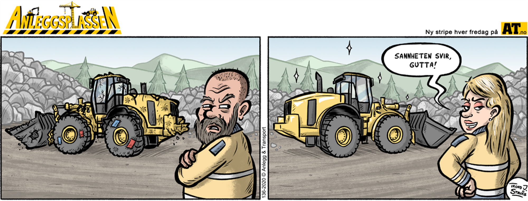 En uformell sammenligning på plassen