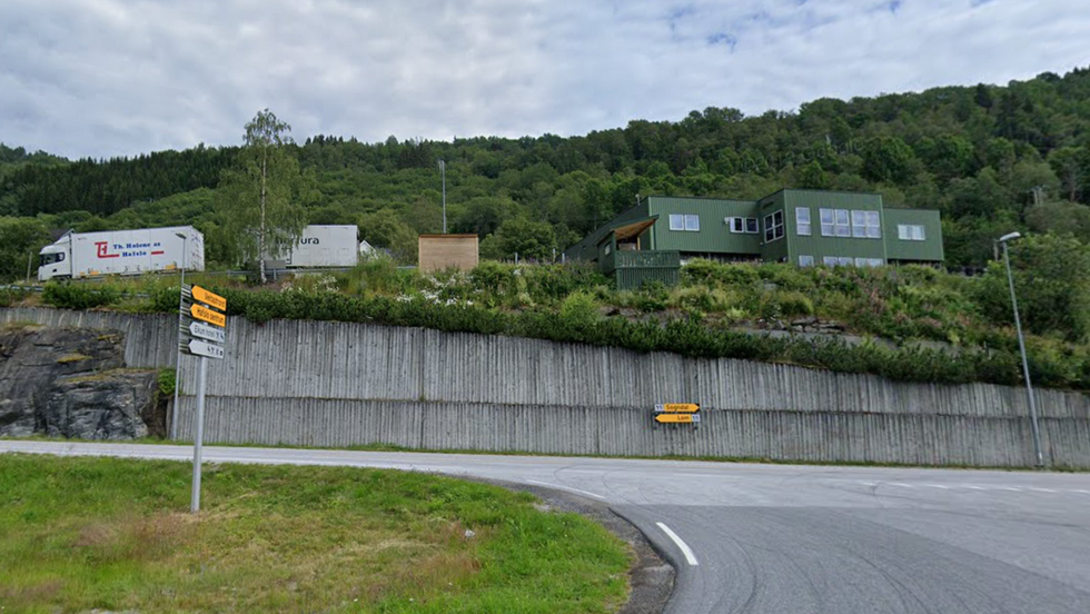 NY TILVEKST: Holene held til på Hafslo, på same adresse som transportselskapet Th. Holene.