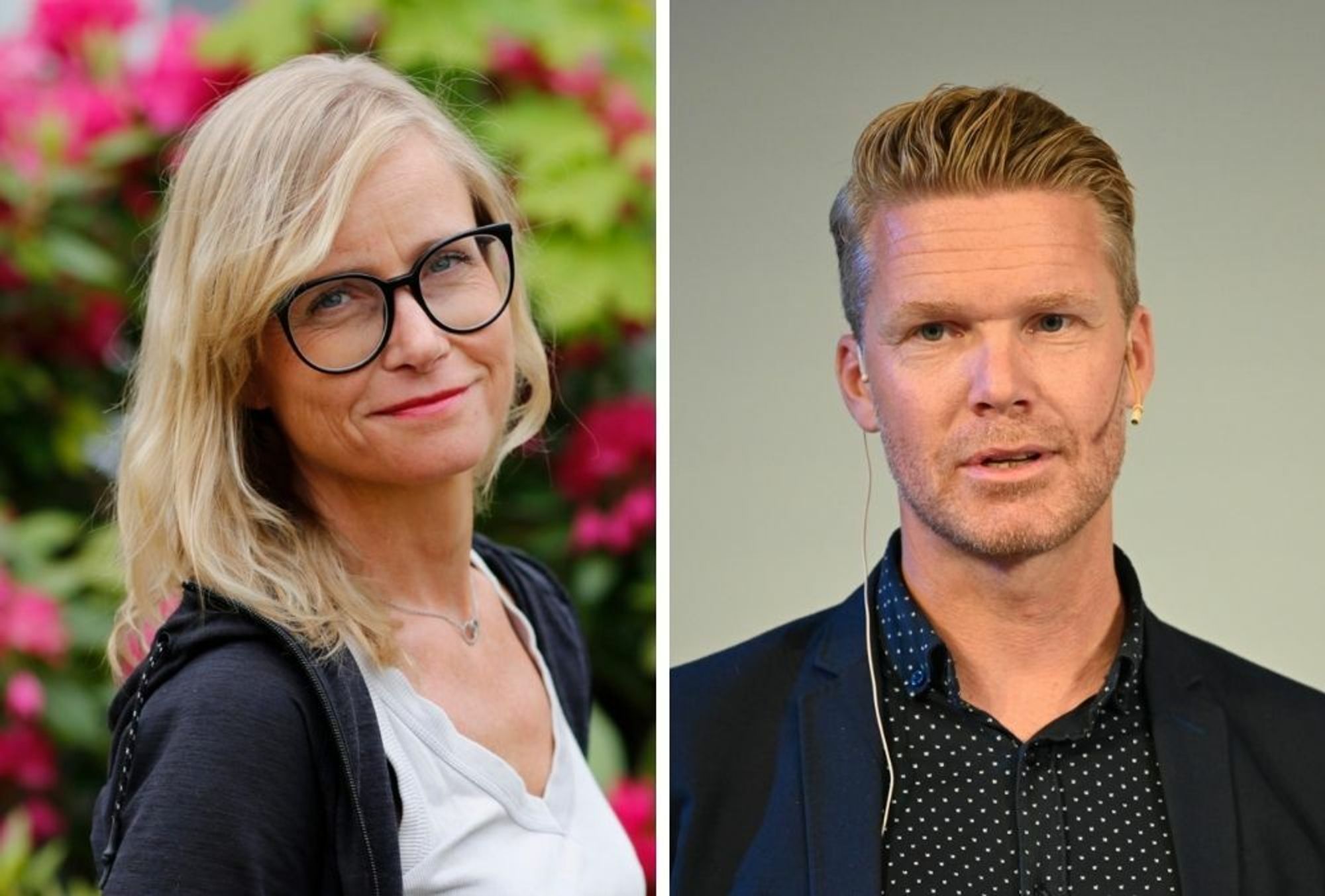 Lajla Ellingsen og Mats Rønning er begge for åpenhet i politiske møter.