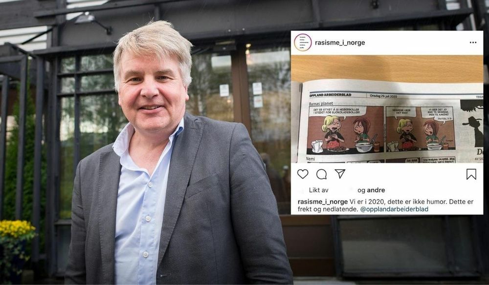 Ansvarlig redaktør i Oppland Arbeiderblad, Erik H. Sønstelie.