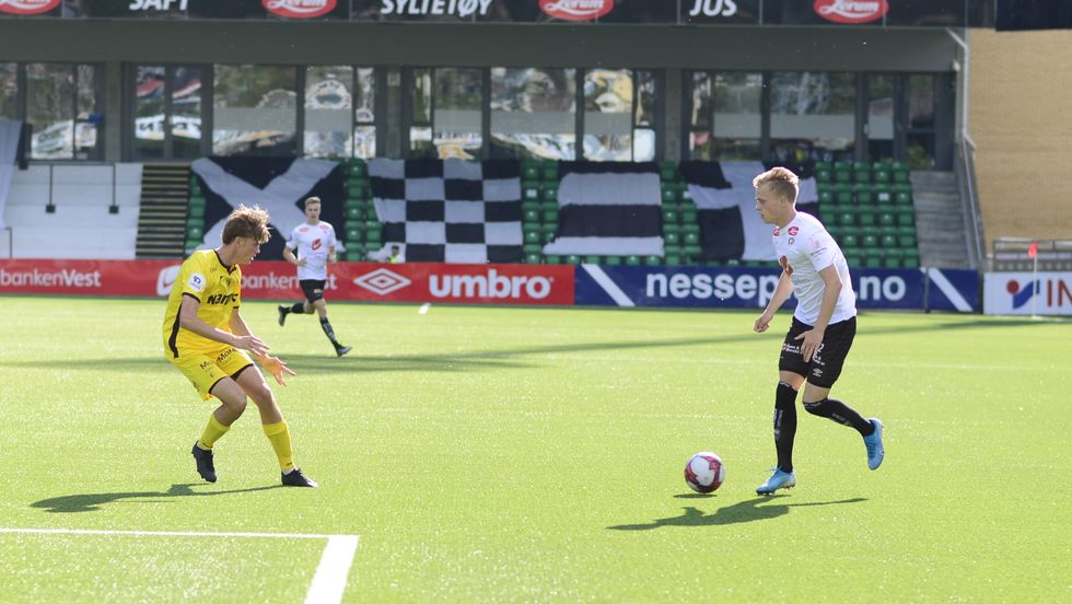 PÅ VEG UT: Tomas Olai Totland er klar for eliteseriespel med Tromsø.