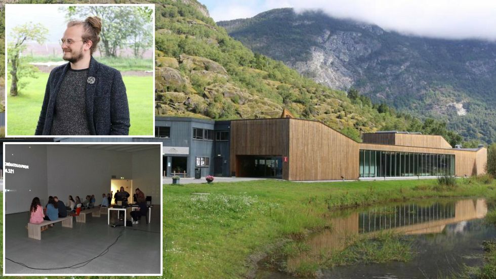 SMÅSKALA: Konserten vart arrangert av Jostein A. Fretland i Gjesmegalleriet.