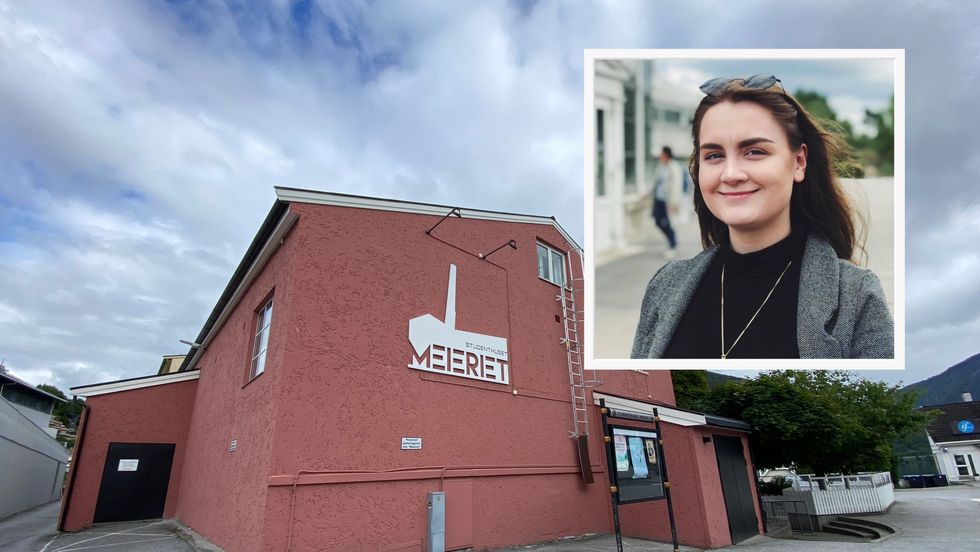 UROA: Sabrina Skaar er student i Sogndal, skal vera fadder, og håpar studentane tek smittefare og smittevern på alvor under faddervekene.