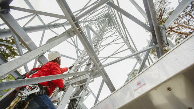 mobilmast basestasjon Vodafone Tyskland