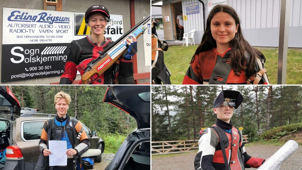 – Skyttarne er fornøgd med at vi får til dette og kosar seg i Sogn, seier Leiar i Leikanger skyttarlag, Olav Skarsbø.