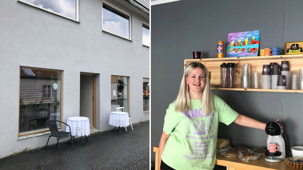 NØGDE: Mor og dotter duoen seier tilbodet deira har blitt godt motteke.