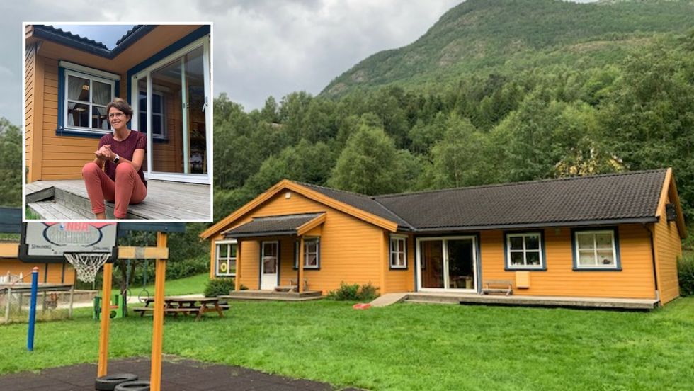 LUKSUSPROBLEM: Barnehagestyrar i Borgund Barnehage, Torunn Vethe Gram seier auka i etterspurnad om plass er ei positiv utvikling for Borgund.