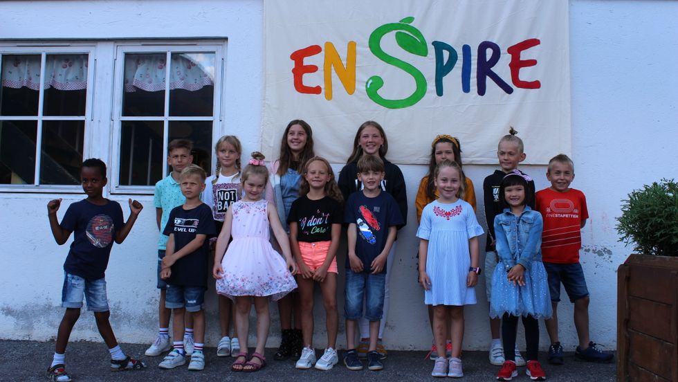 ENSPIRE SKULE: Ein glad skule i Fresvik.