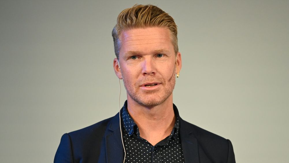 Mats Rønning, Dagbladet-journalist og leder av Stortingets presselosje. Her avbildet under Arendalsuka i 2019.