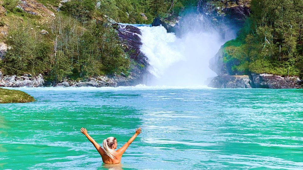 BØLIFOSSEN: Den vakraste perla av dei alle.