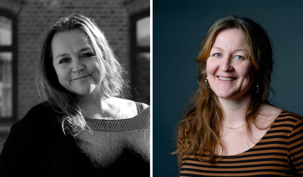 Redaktør Guro Kleveland (til venstre) og journalist Siri Narverud Moen utgjør Ballade-redaksjonen.