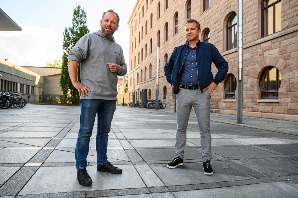 Tor-Erling Thømt Ruud (til venstre) og Øystein Milli ser begge frem til å sette i gang med den nye satsingen.