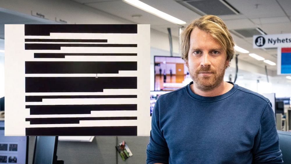 Aftenposten-journalist Henning Carr Ekroll ba om innsyn i dokumenter fra Helseplattformen AS. Dokumentene han fikk, var for det meste sladdet.