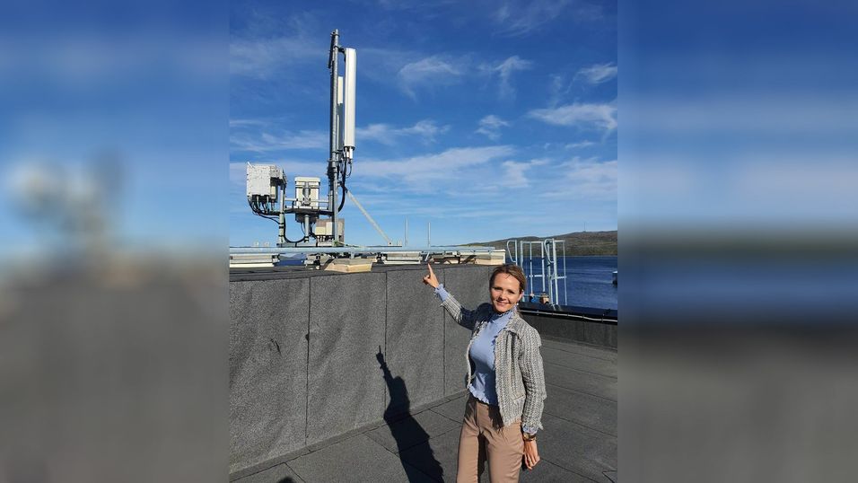 I september var Linda Hofstad Helleland i Kirkenes i Finnmark for å fortelle om satsingen på å gjøre mobilnettene i Finnmark mer robuste. Nå får fylket ytterligere 45 millioner kroner til det hun kaller den digitale grunnmuren.