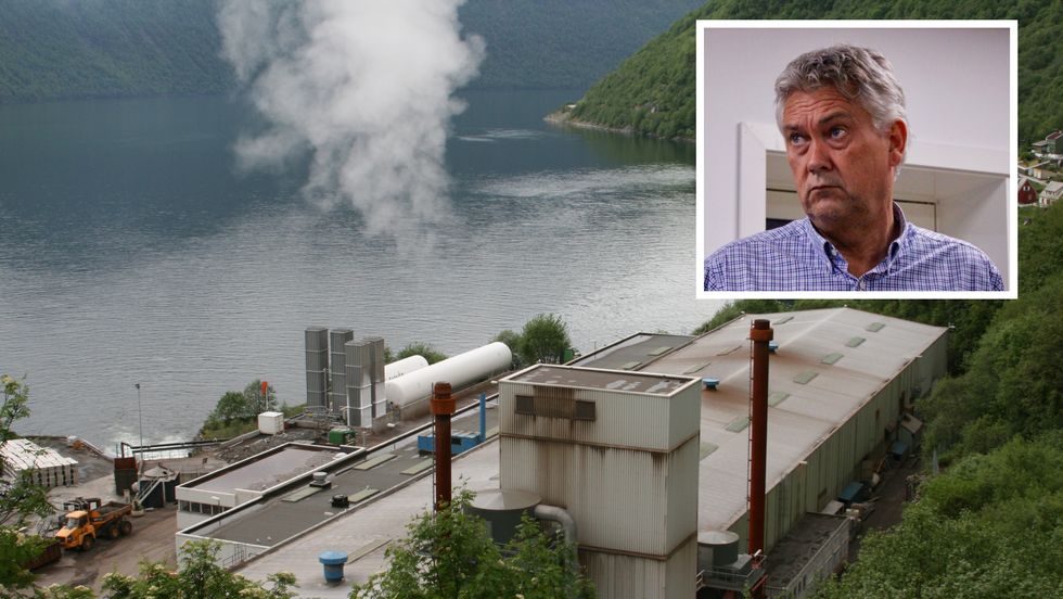 LEGG NED: Det kom som ei overasking då Nyrstar la ned fabrikken i Høyanger. Fabrikken har hatt produksjonsrekord og stort overskot i Høyanger dei siste åra.