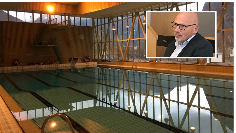 Årdalshallen, rådmann Stig Stark-Johansen
