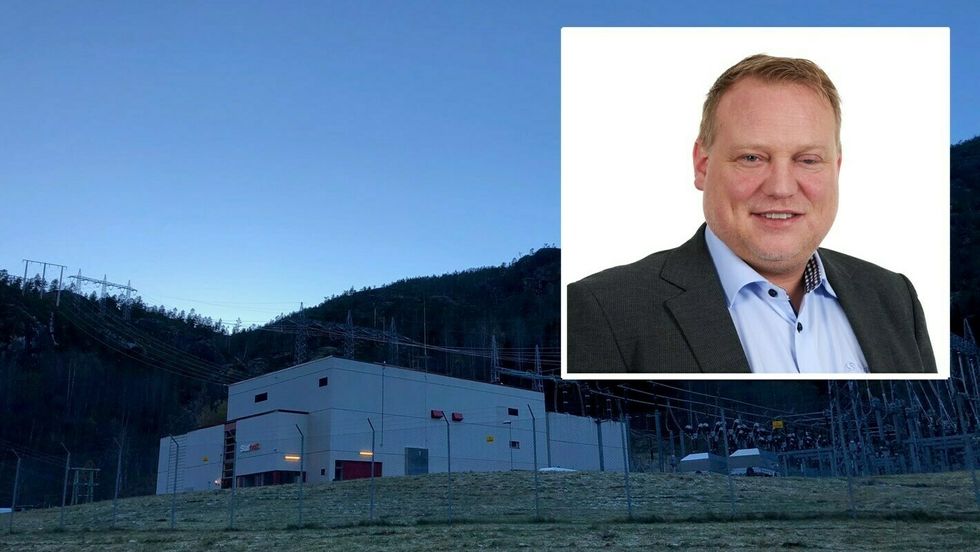 INVESTERER: Medan Statnett byggjer nytt, kjøper Sognekraft gamle Leirdøla transformatorstasjon for å oppgradera anlegget.
