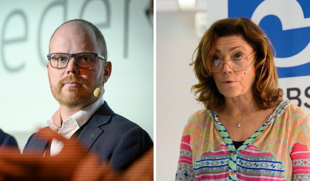 Gard Steiro (til venstre) kjenner seg ikke igjen i kritikken fra Kristin Skogen Lund.
