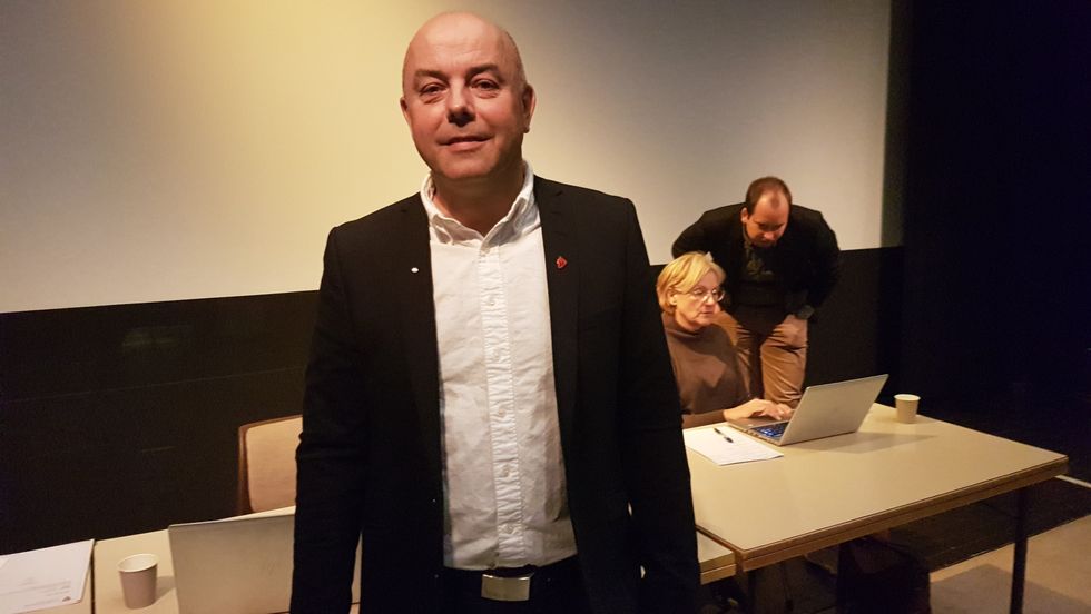 LETTA: Ordførar Audun Mo i Lærdal er letta og glad for at det nye pakkeriet på Håbakken blir ein realitet.