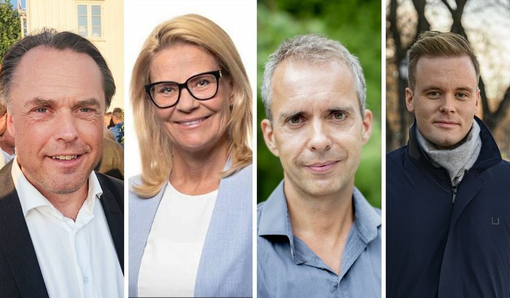 Kjetil Løset (fra venstre), Cecilie Roang, Jarle Roheim Håkonsen og til sist Cato Husabø Fossen har alle forlatt journalistikken.