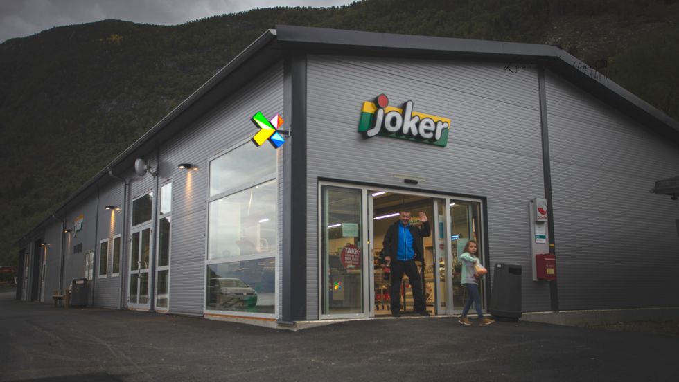 JOKER: Ein heilt ny Jokerbutikk i Bjordal.