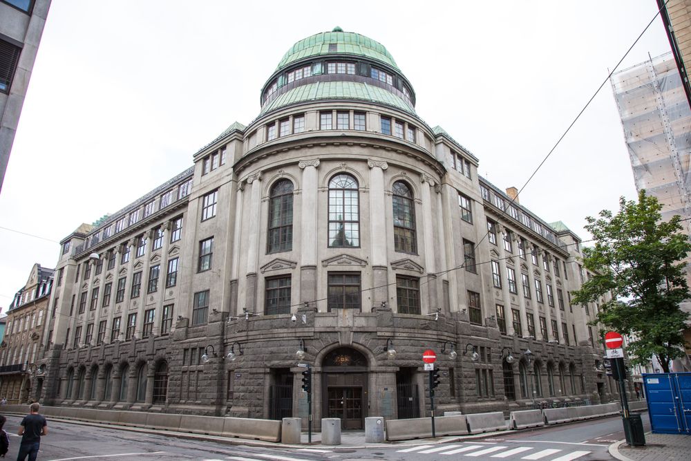 Over 100 vil jobbe her i Kunnskapsdepartementet i Oslo.