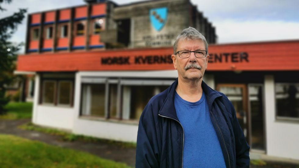 JOBBA: Ordførar Kjell Eide har jobba steinhardt dei siste dagane.