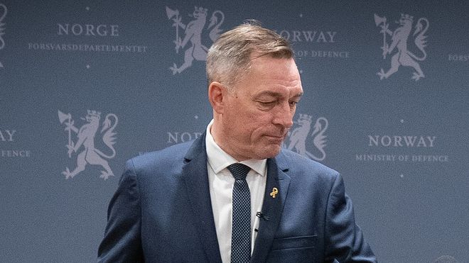 Arkivbilde av Forsvarsminister Frank Bakke-Jensen.