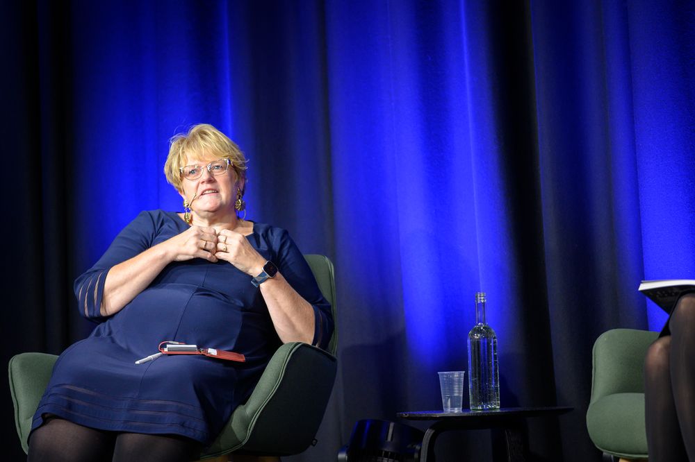 Stortingsrepresentant Trine Skei Grande i Venstre. Her under Presselosjens 100-årsjubileum 22. oktober 2020.