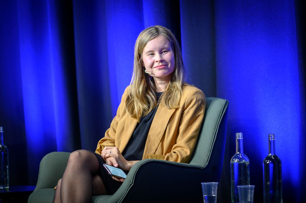 VGs Maria Mikkelsen. Her fra Presselosjens 100-årsjubileum i Oslo 22. oktober 2020.