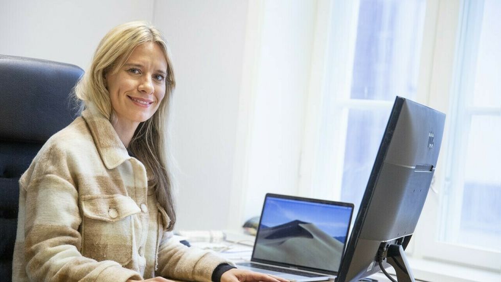 NØGD: Næringskonsulent Birgitta Hagen Kyrkjebø i HNU er godt nøgd med prosjekta det har blitt søkt om støtte til.