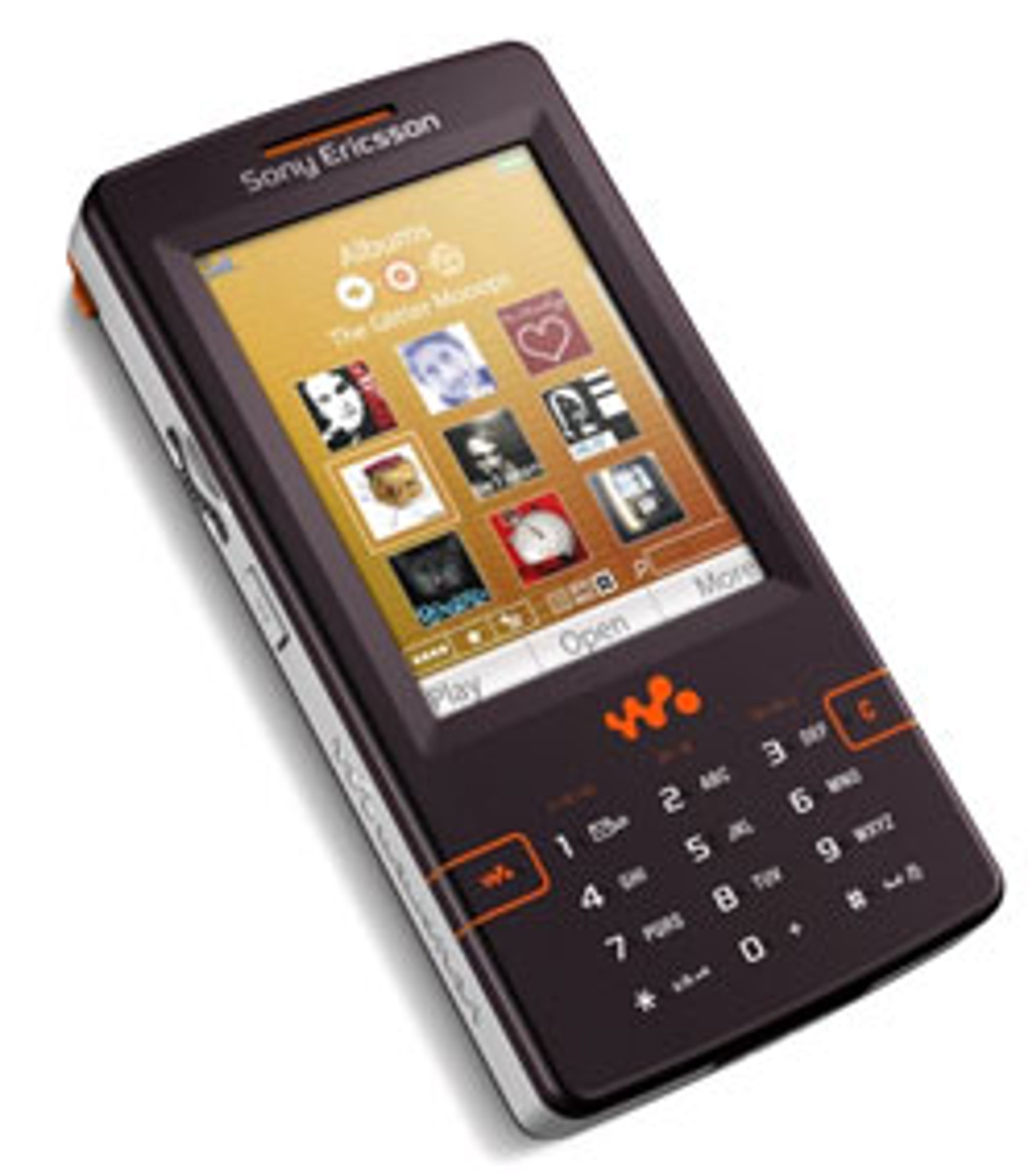 Sony Ericsson W950i er basert på UIQ-systemet.
