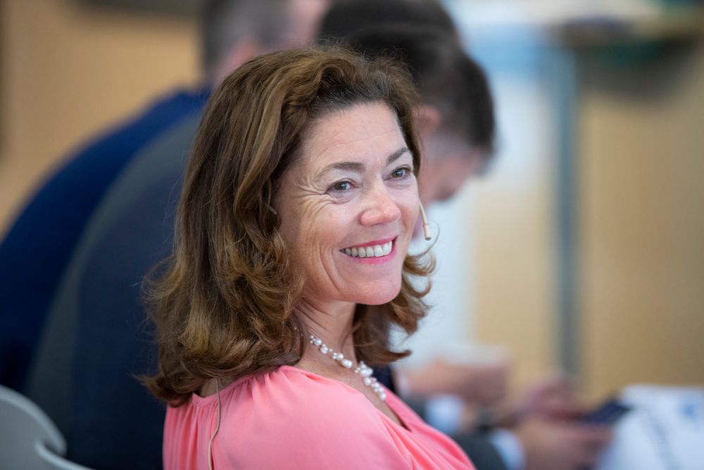Konsernsjef Kristin Skogen Lund i Schibsted.